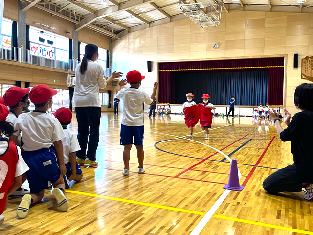 スポーツ活動のお手伝い