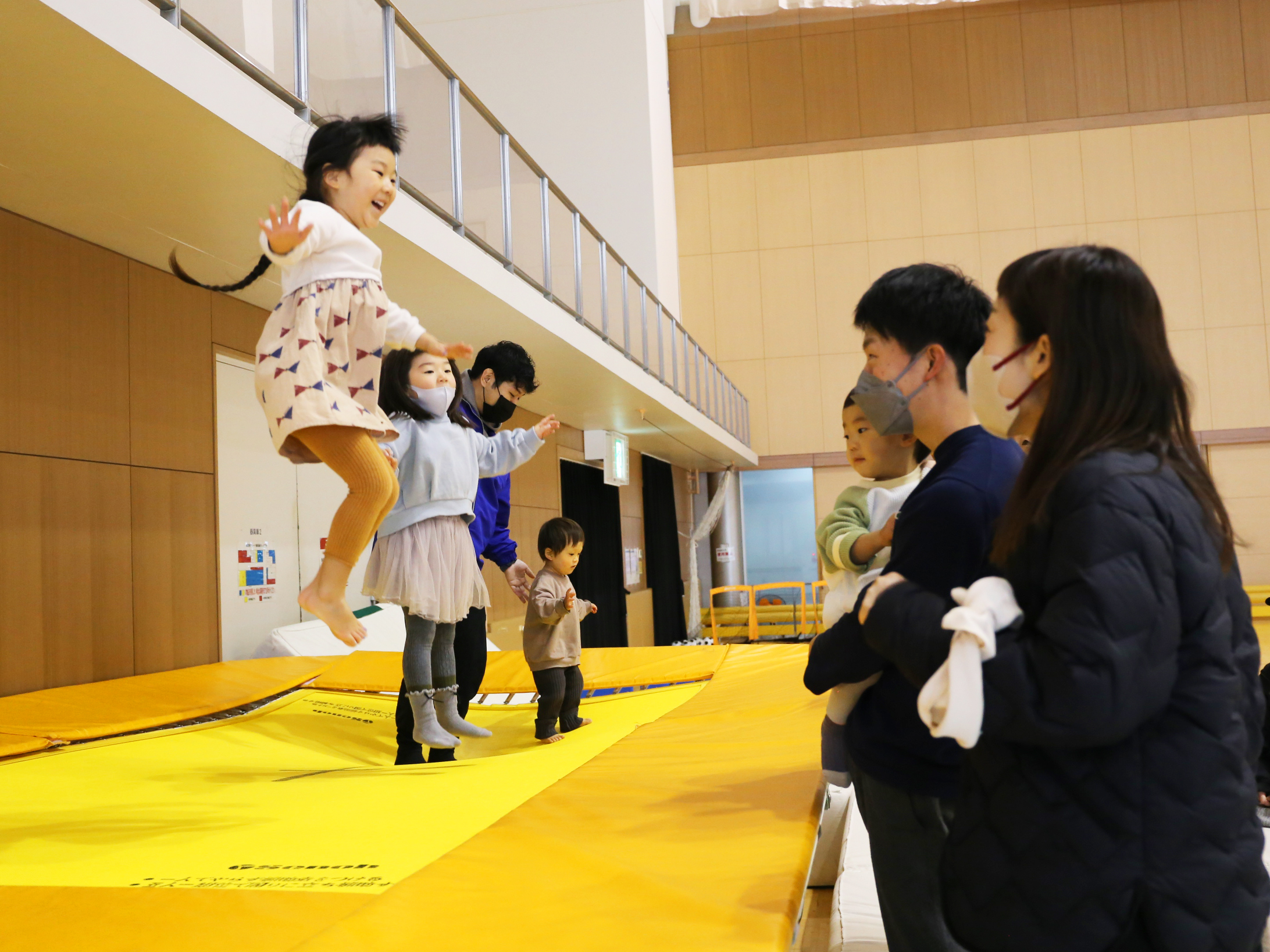 キッズスポーツデー（未就学児とその保護者）