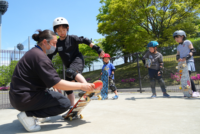 はじめてのスケートボード