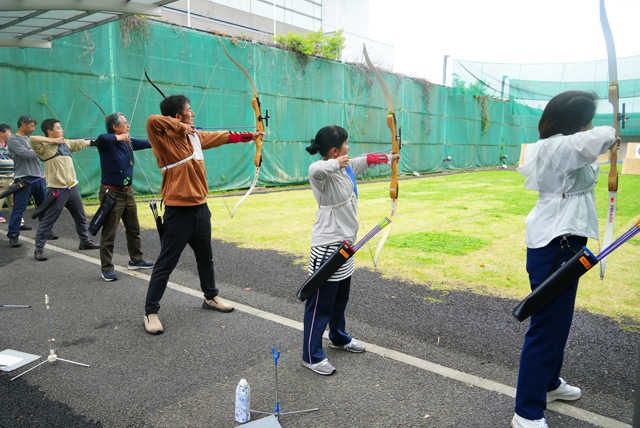 アーチェリー体験教室