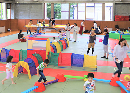 ちびっこ遊ぼうデーの様子