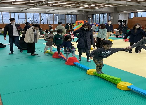 ちびっこ遊ぼうデーの様子