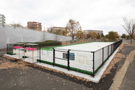 スケートボードフラットパーク